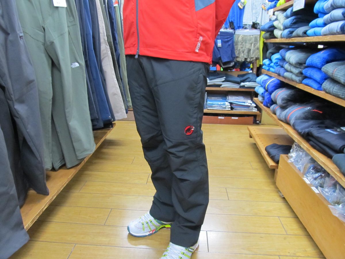 マムート MAMMUT XS Base Jump Advanced Pants縦型サイポケット１つ